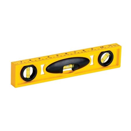 Nivel Stanley Modelo 42466 Estructural de Plástico ABS 12'' Amarillo