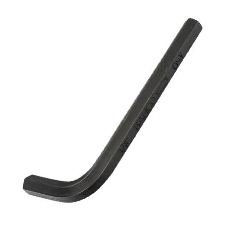 Llave hexagonal pavonada 1/8