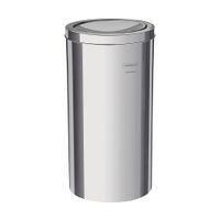 Tacho para Basura Tramontina Swing de Acero Inoxidable Brillante de 20 litros