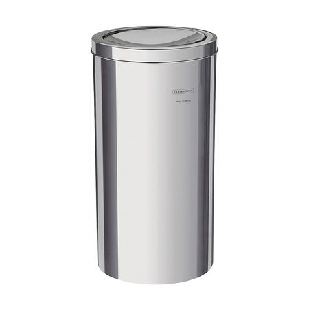 Tacho acero inox. Basculante Swing 20 litros Tramontina