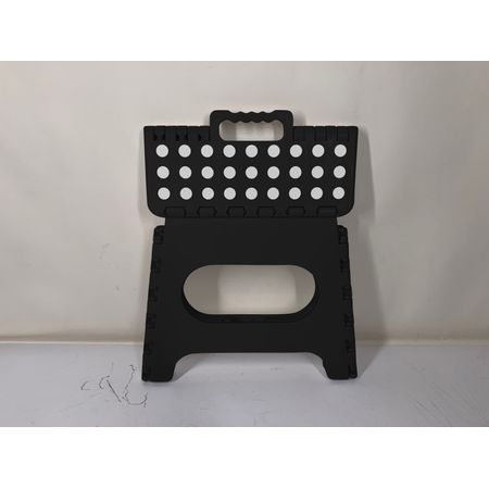 Banco plegable 27cm mediano Negro Orange