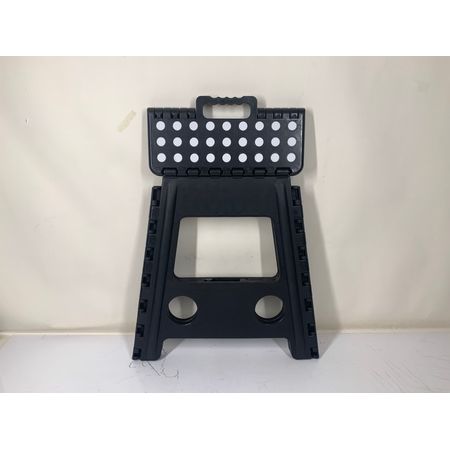 Banco plegable 39cm alto Negro Orange