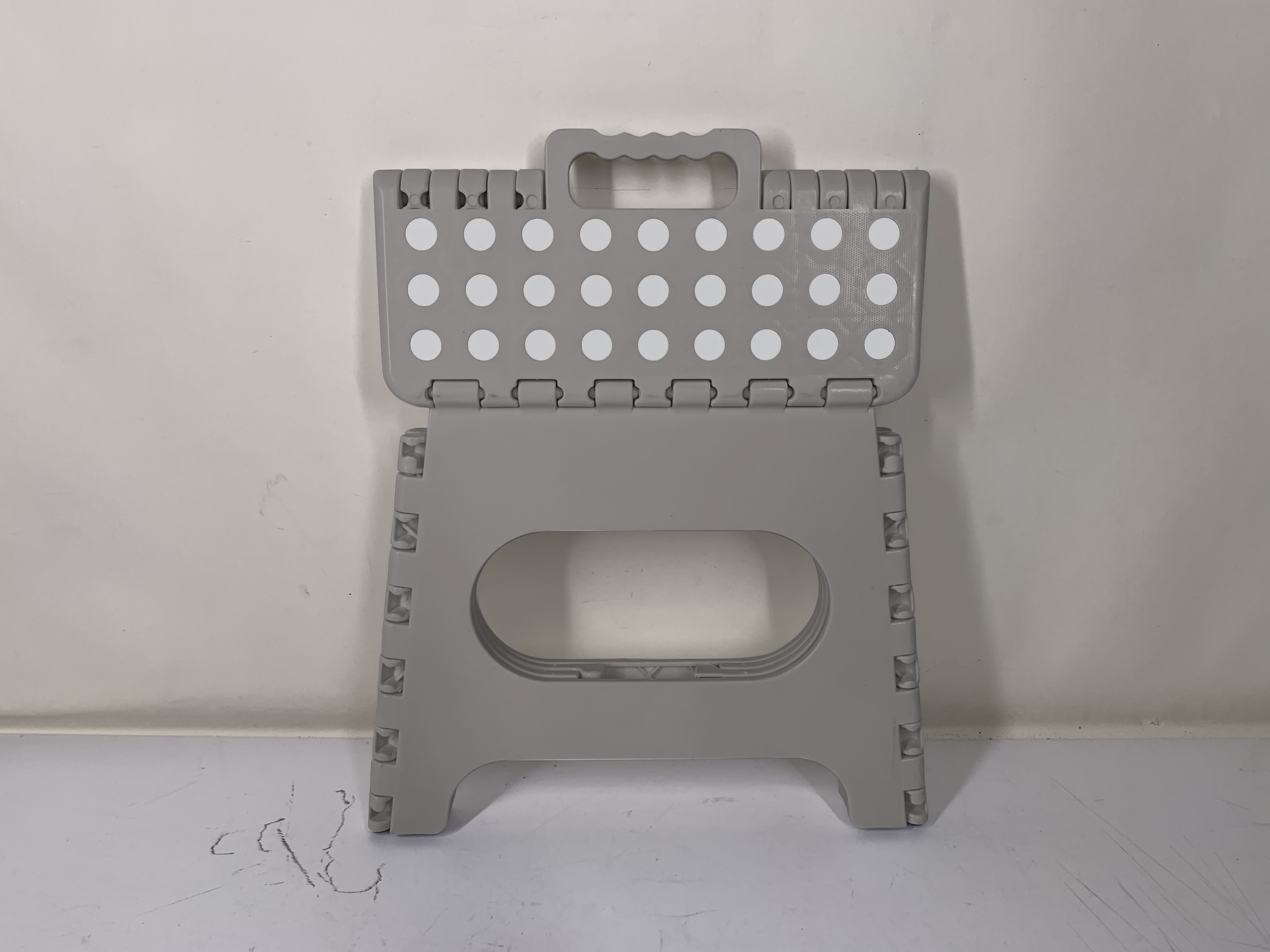 Banco plegable 27cm mediano Gris Orange