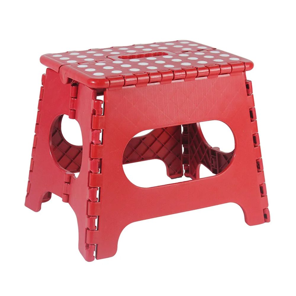 Banco plegable 27cm mediano Rojo Orange