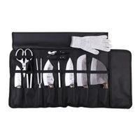 Kit de Utensilios Parrilleros Profesional Mr. Grill Negro