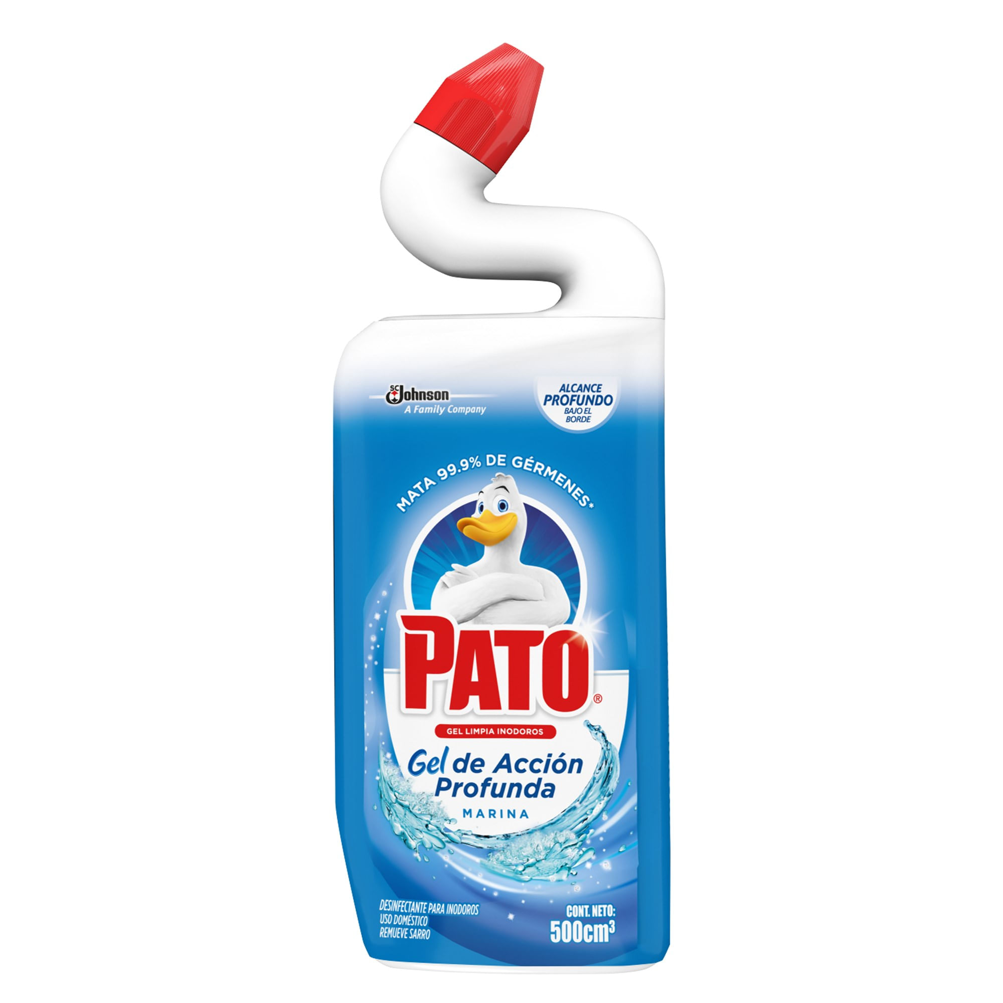 Desinfectante de Baño PATO Líquido Marina Botella 500ml