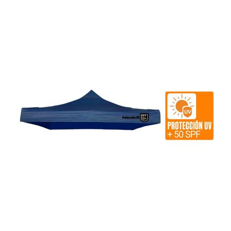 Repuesto Lona Toldo Plegable Fp50+ 300x300cm Azul Orange