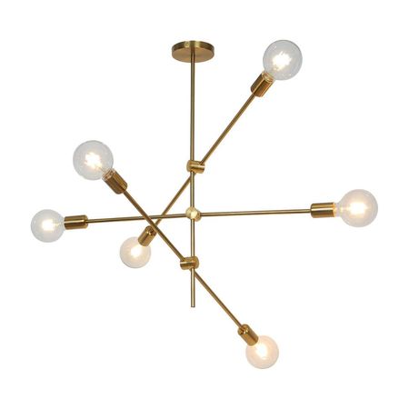 Lámpara Colgante Trendy Orange Murgey E27 Oro