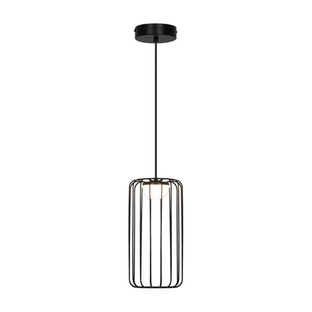 Lámpara Colgante Trendy Orange Negro 15W