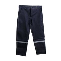 Pantalón Denim Werken 100% Algodón con Cinta Reflectiva - Talla: Extra Large