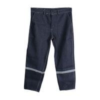 Pantalón Denim Werken 100% Algodón con Cinta Reflectiva - Talla: Small