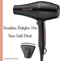 Secadora Rose Gold Black Babylisspro B6176PE