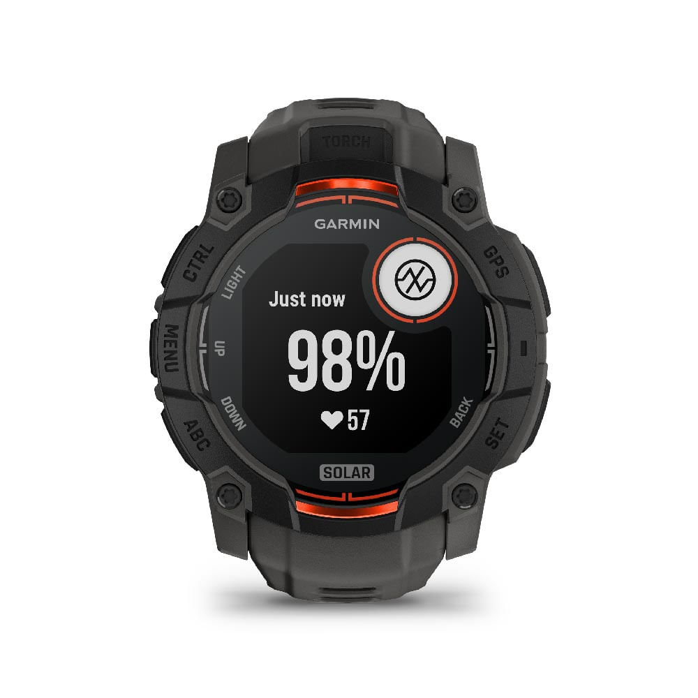 Smartwatch Garmin Instinct 3 Solar 50Mm Negro/Carbon