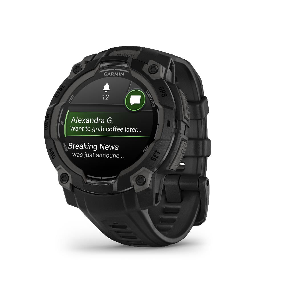 Smartwatch Running Garmin Instinct 3 Amoled 45Mm Negro