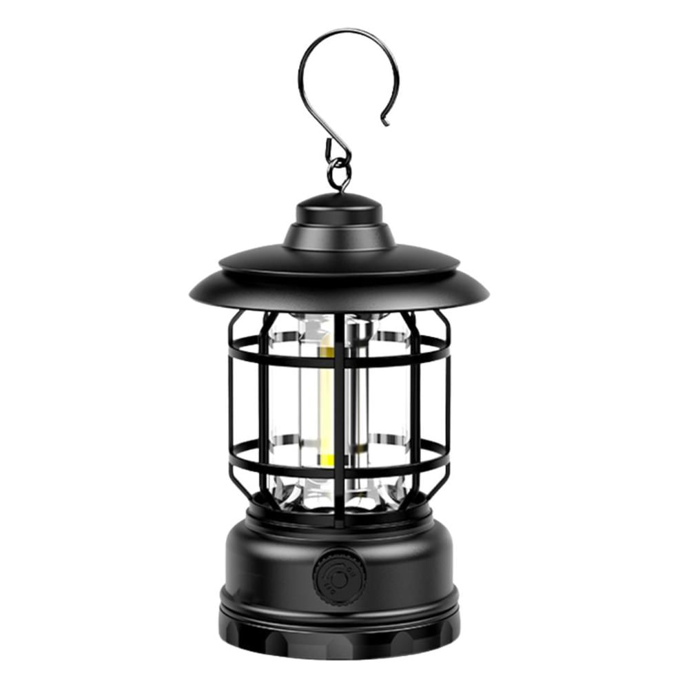 Lámpara Retro LED para Camping 800 mAh con Gancho IPX4 N