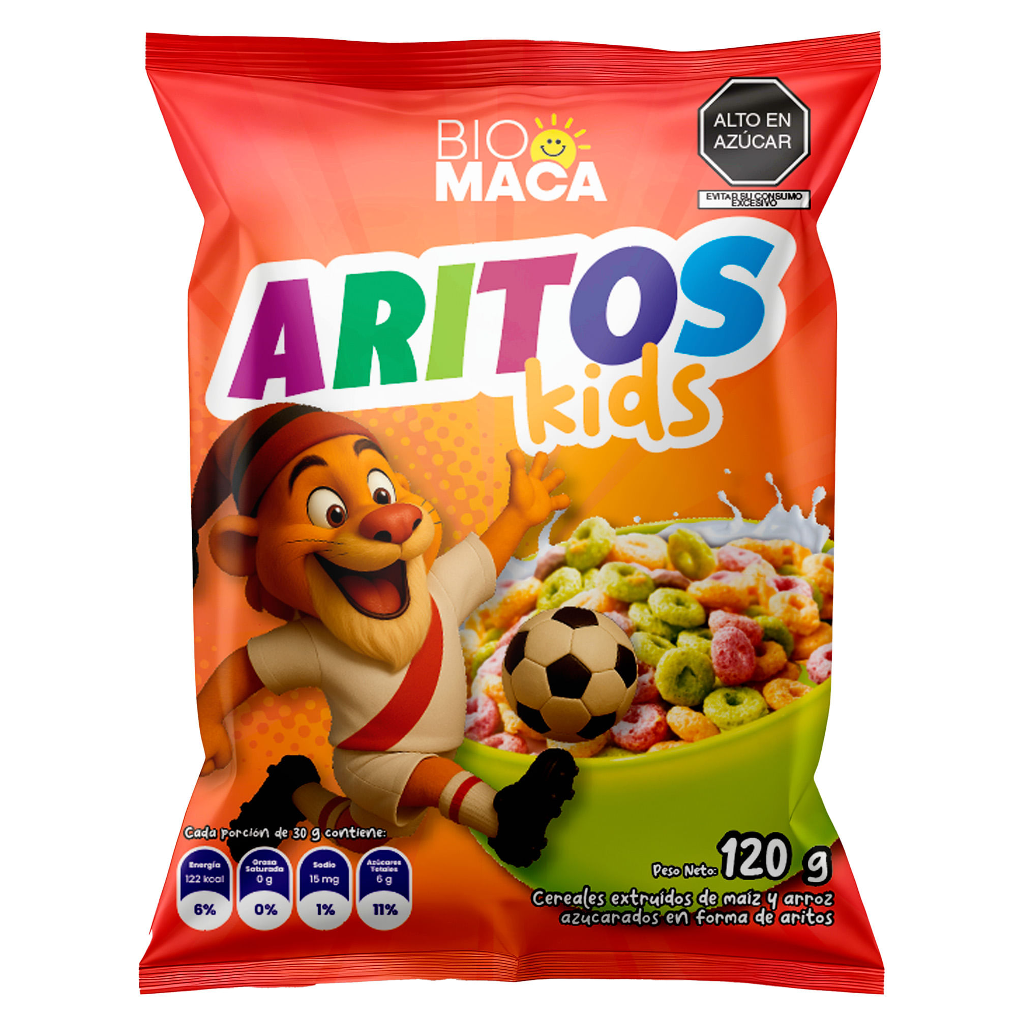 Aritos Kids BIO MACA Bolsa 120g