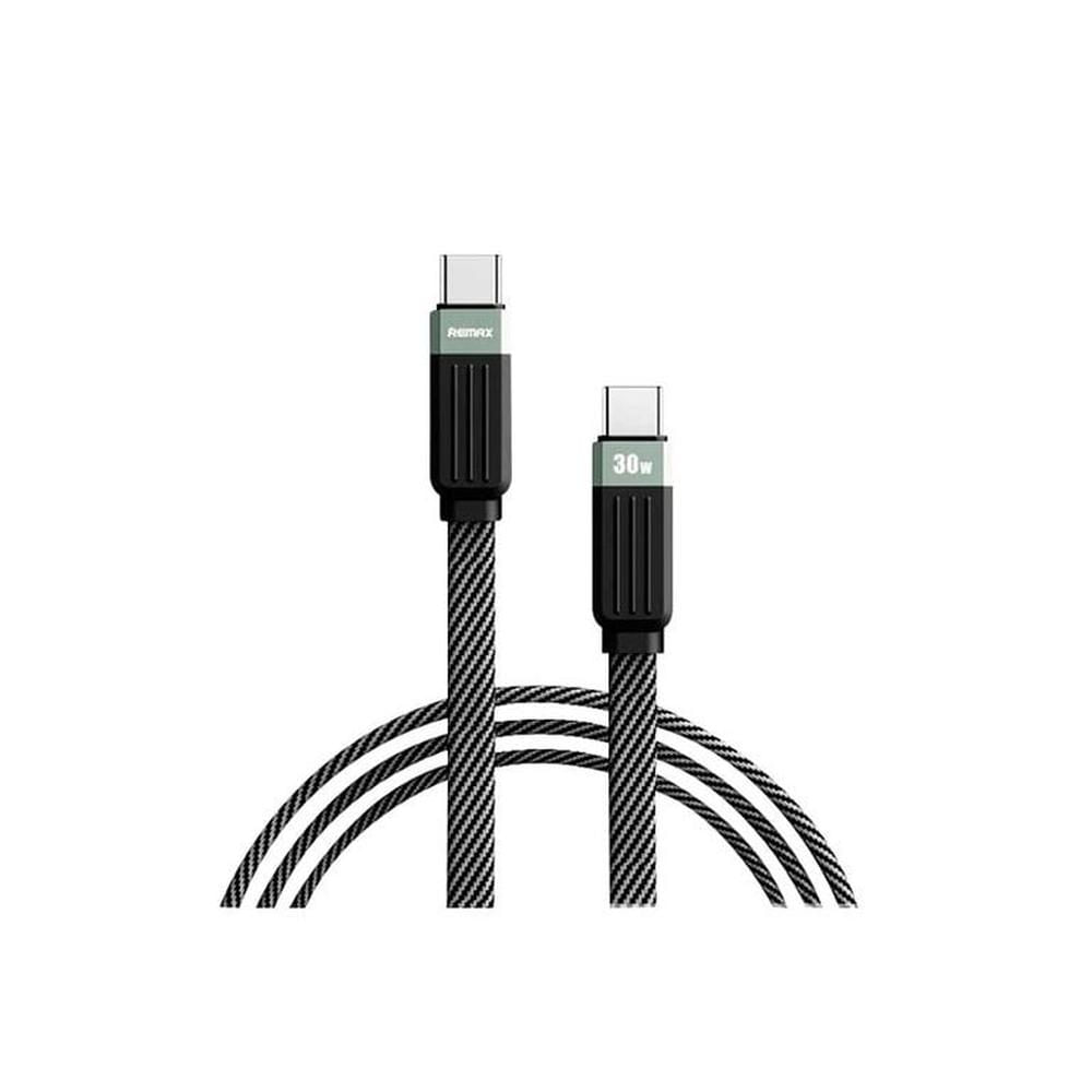 CABLE REMAX RC-C088 TIPO-C A TIPO-C NEGRO