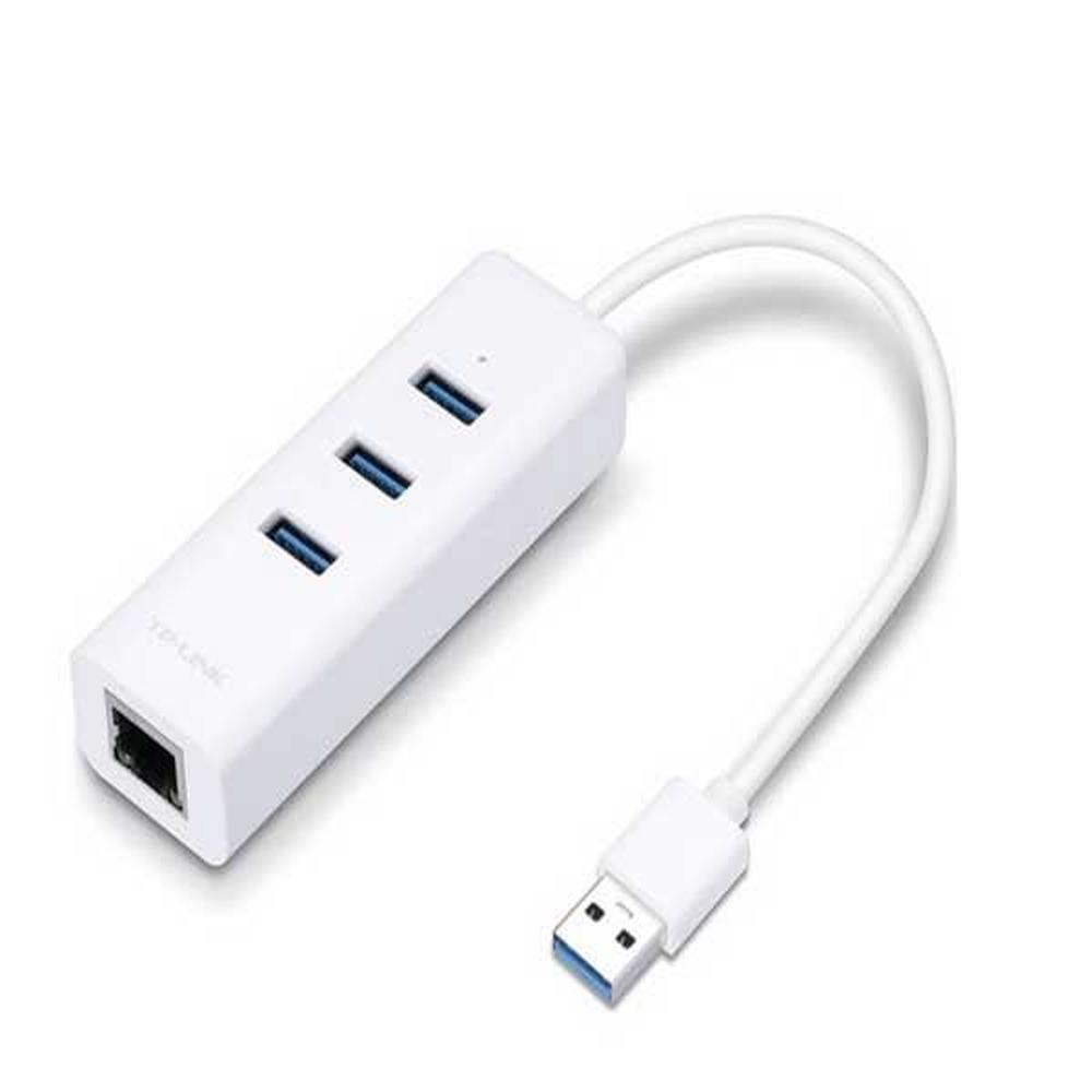 HUB TP-LINK UE330 3 PUERTOS USB 3.0 + RJ45