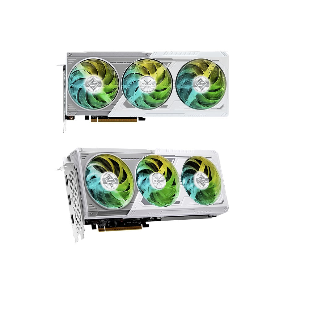 Tarjeta de Video ASRock Radeon RX 9060 XT Steel Legend 8GB GDDR6 PCIE 5