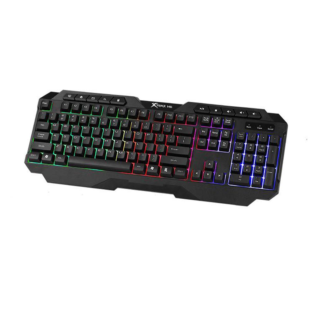 Teclado Gamer RGB Español de Membrana KB-306SP