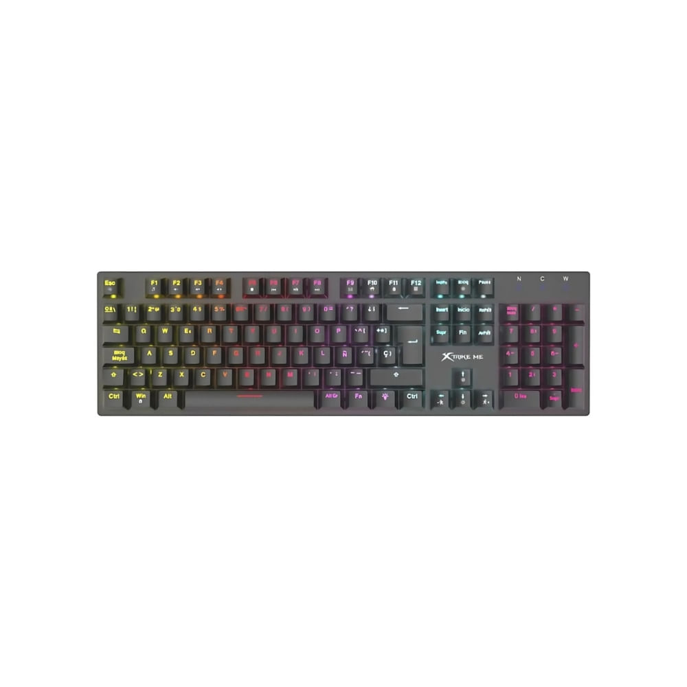 Teclado Gamer Mecánico Retroiluminado en Español GK-988SP