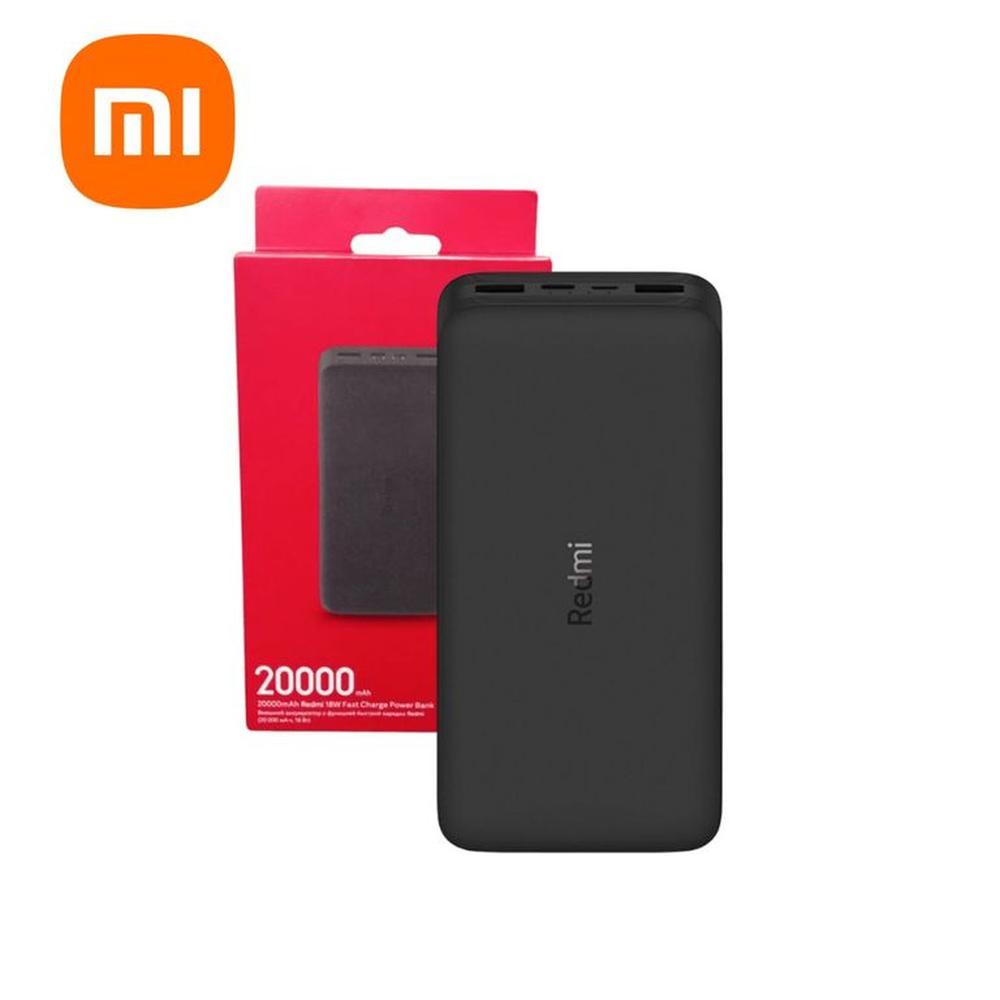 Cargador Portatil Power Bank Xiaomi Redmi 20000 mAh 18 W Tipo C