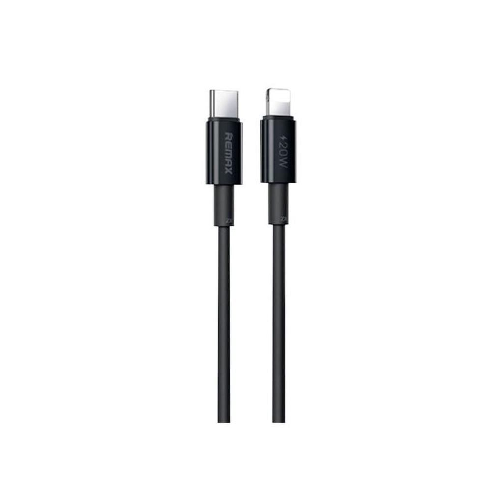 CABLE REMAX RC-C026 TIPO-C A LIGHTNING NEGRO