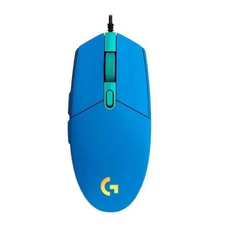 MOUSE LOGITECH G203 LIGHTSYNC OPTICAL AZUL