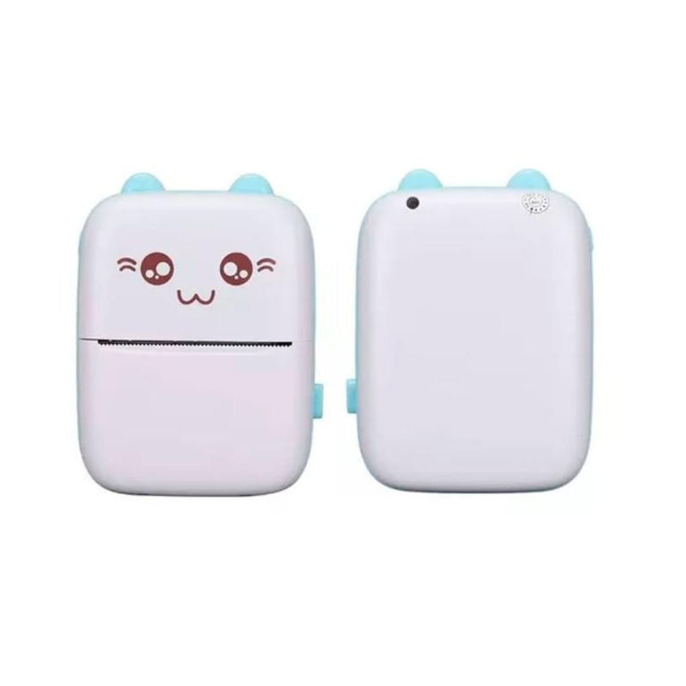 IMPRESORA TERMICA MINI C9 CELESTE