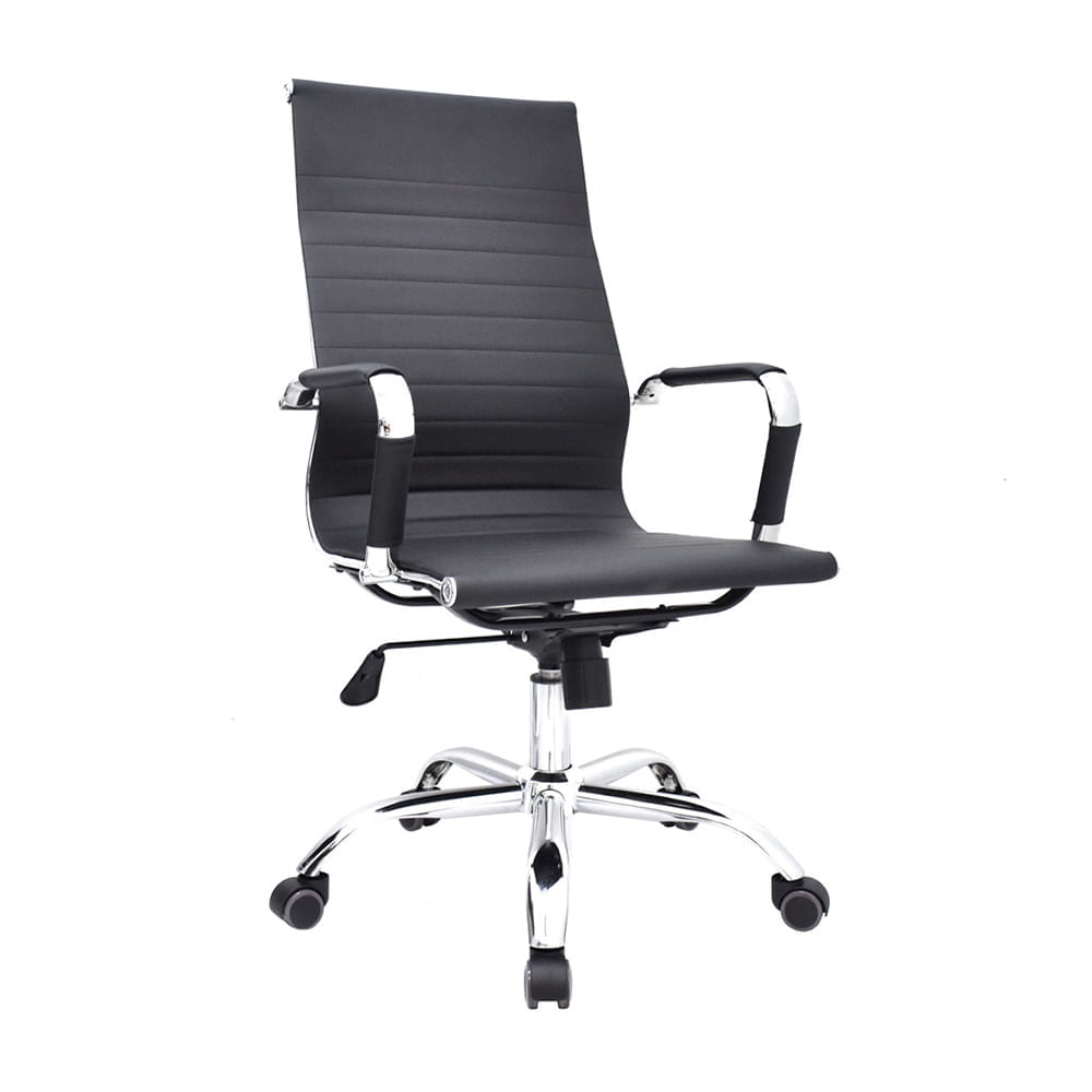 Sillón de Oficina Giratoria Boss Eco Negro Alta Bonno