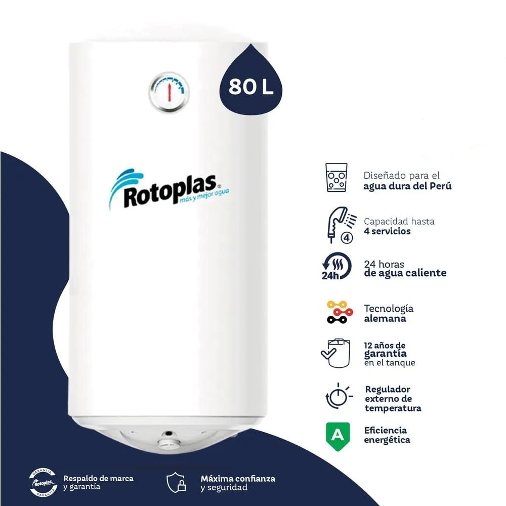 Terma Duraterma 500376 - Rotoplas 80L