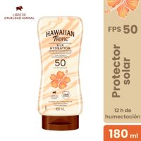 Protector Solar HAWAIIAN TROPIC Silk Hydration SPF 50 Frasco 180ml