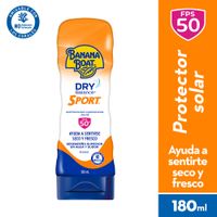 Bloqueador Solar BANANA BOAT Balance Sport SPF 50 Frasco 180ml