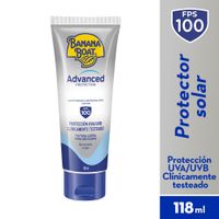 Bloqueador BANANA BOAT Advance Protect SPF100 Frasco 118ml