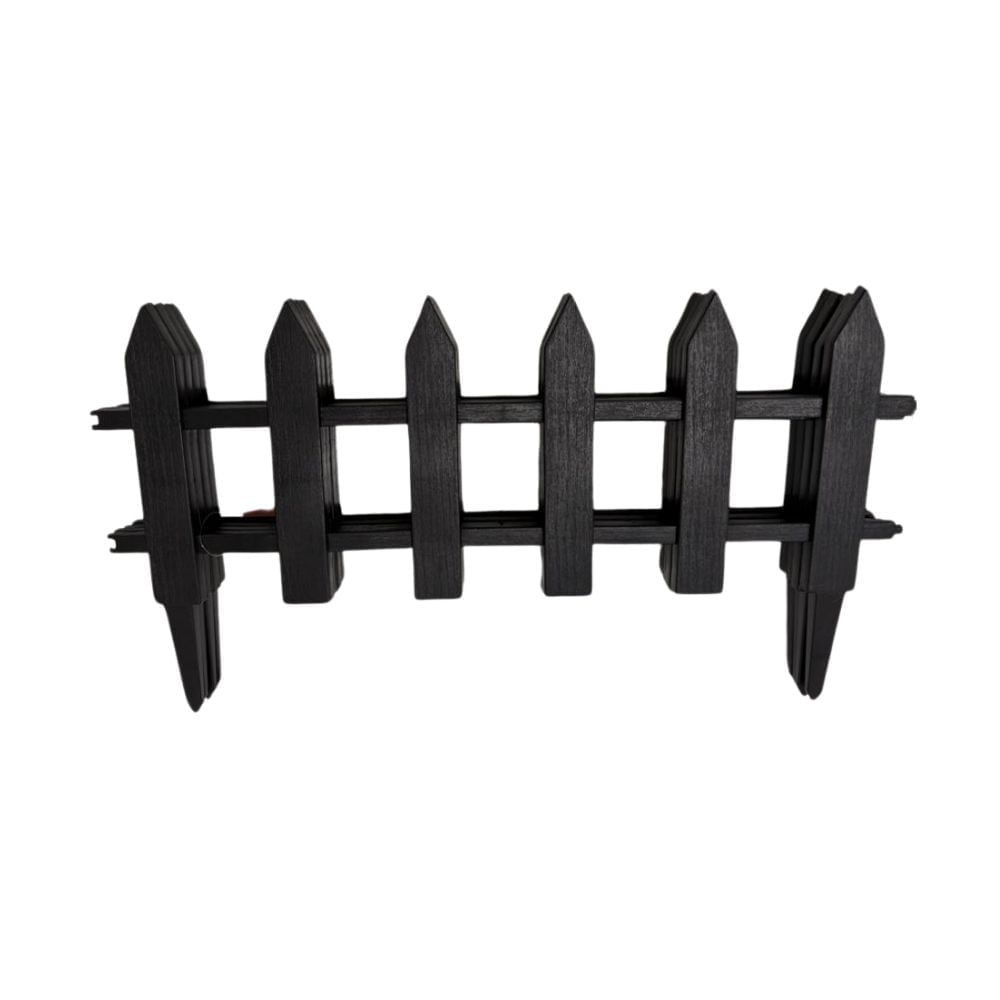 Set de 4 Cercas Nylon Orange 58x30cm Negro