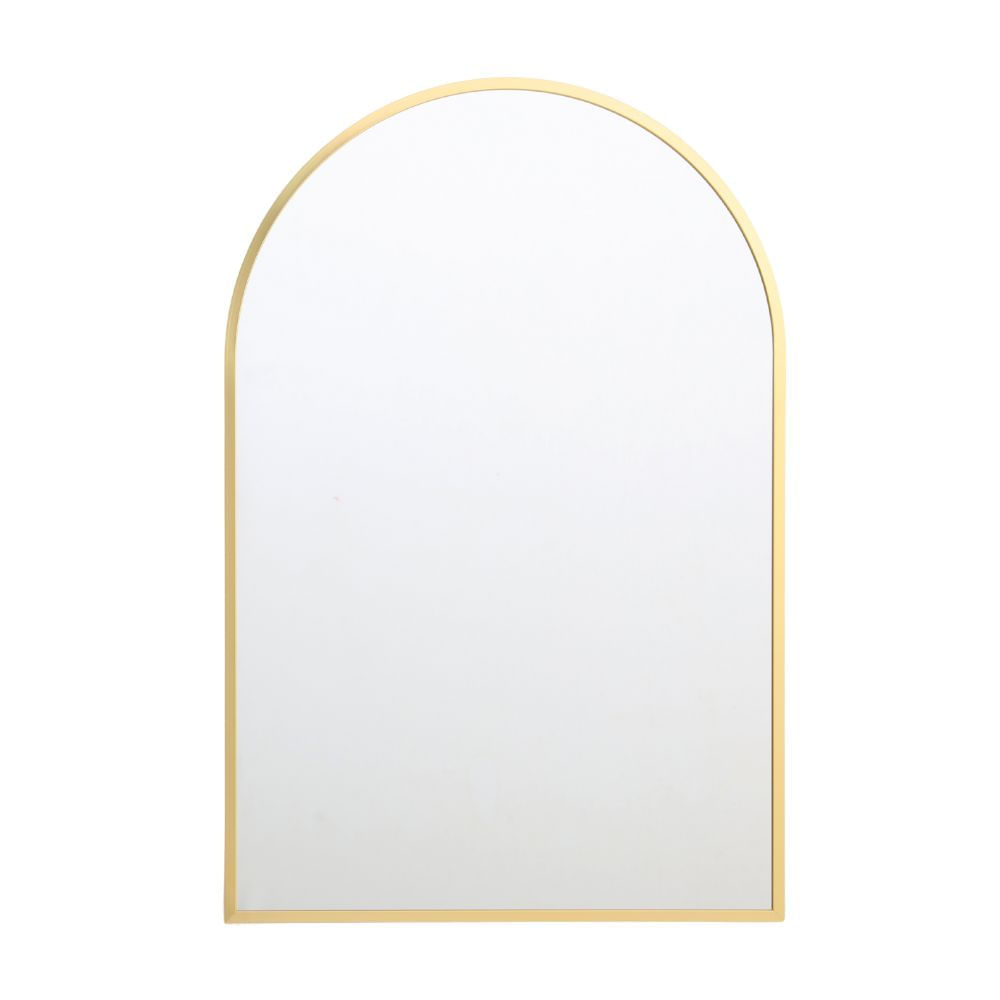 Espejo de baño Arco con Borde Dorado 40x60cm Orange