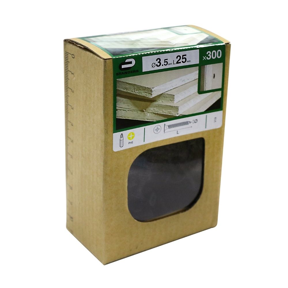 Tornillo Ph C.bugle Fosfat 3.5x25mm para drywall 300 unidades