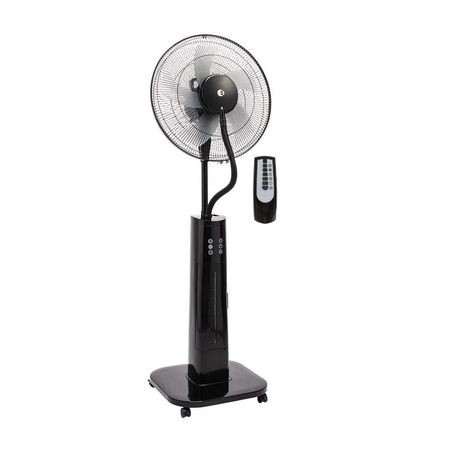 Ventilador Vaporizador Equation Negro 70W con Control Remoto