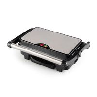 Sandwichera Thomas Panini TH975 Negra 1500W con Planchas Antiadherentes