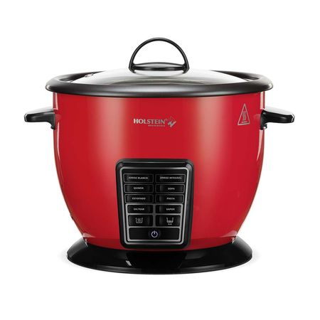 Olla Arrocera Holstein 12 Tazas Digital con Vaporera Modelo HH09171008R
