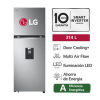 Refrigeradora LG 314L GT31WPP Top Mount Inverter Plateada