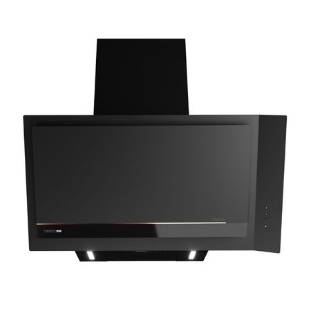 Campana Vertical 80cm Teka DVI 88G1 Infinity Acero Inoxidable Negro