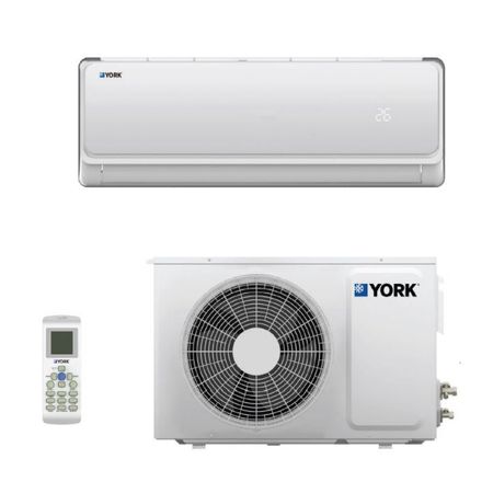Aire Acondicionado Split 12000 BTU York YHFE12ZJMDTMORX R410A Blanco