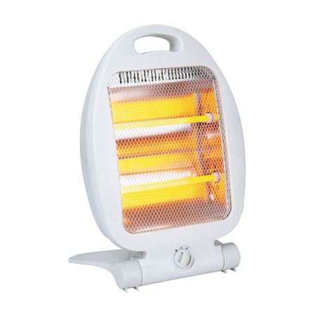 Estufa Eléctrica Orange 800W de Quarzo Plegable Blanco
