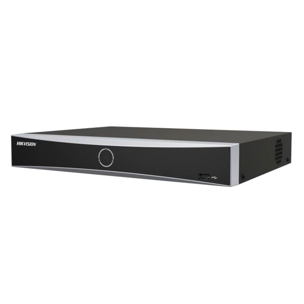 NVR ACUSENSE HIKVISION 4K DE 4 CANALES HASTA 12MP H.265 HDMI/VGA 4K 1BAHÍA SATA P/N: DS-7604NXI-K1