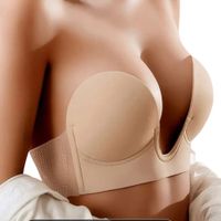 Brasier Escote Profundo Straple Nude A