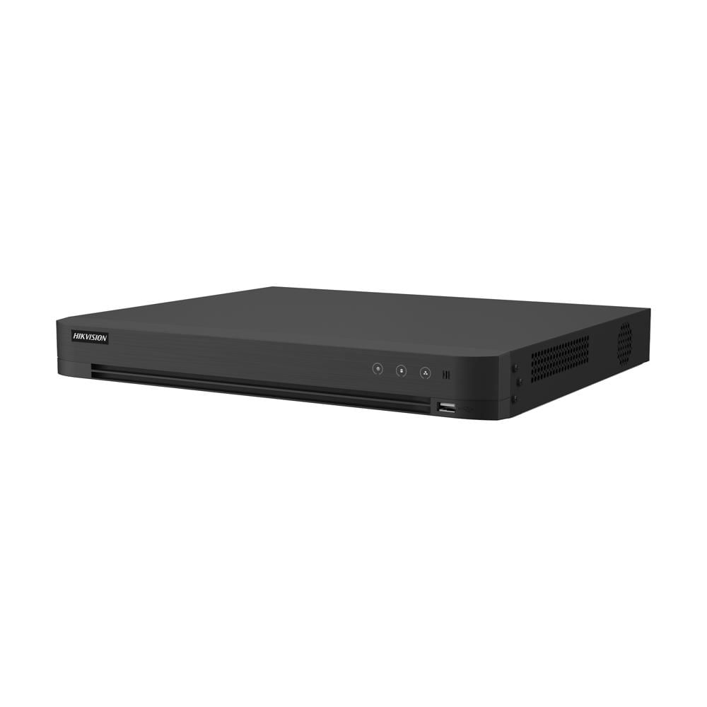 DVR HIKVISION ACUSENSE 1080P 16 CANALES 2HDD 1U H265 PRO+ 5MP LITE 12 FPS P/N: HK-IDS7216HQHI-M2/XT