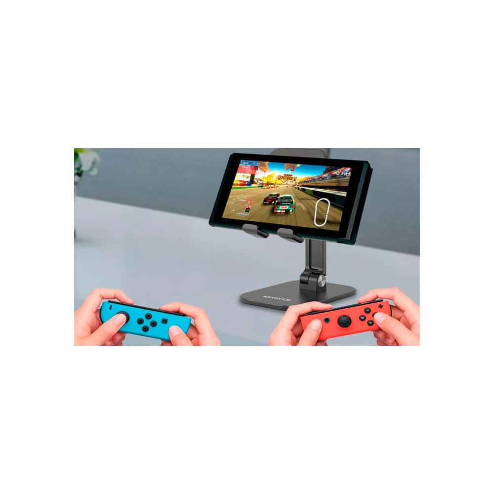 Soporte Antryx M75 Para Smartphone Y Tablet - Color Blanco, Compatible Con Dispositivos Móviles