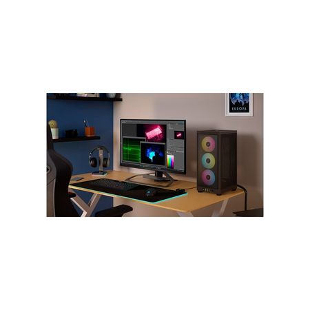 Corsair 2000D Rgb Airflow - Mini Torre Mini Itx Compacta En Color Negro CC-9011246-WW