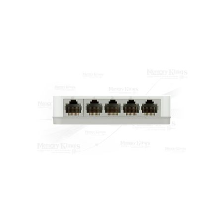Switch D-Link Dgs-1005A, 5 Puertos Rj-45 Gigabit 10/100/1000 Mbps, Mdi/Mdix, Ideal Para Redes Estab DGS-1005A